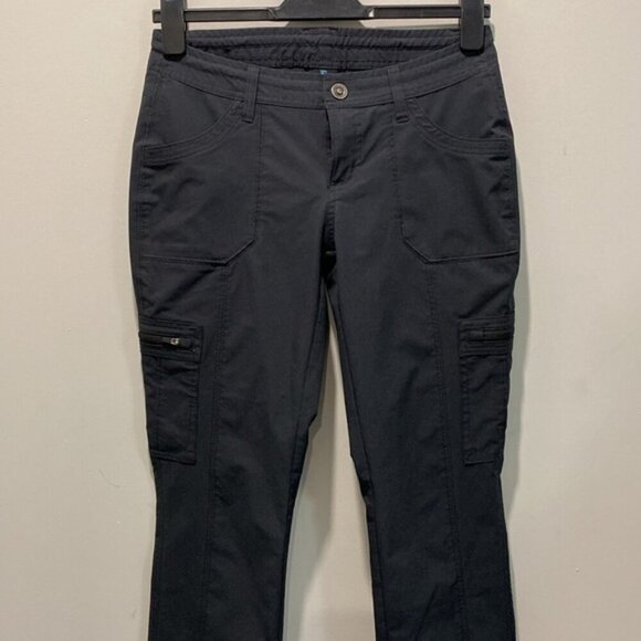 Kuhl Cargo pockets Pant Straight Leg Hiking Pants 4 Short - Picture 12 of 16